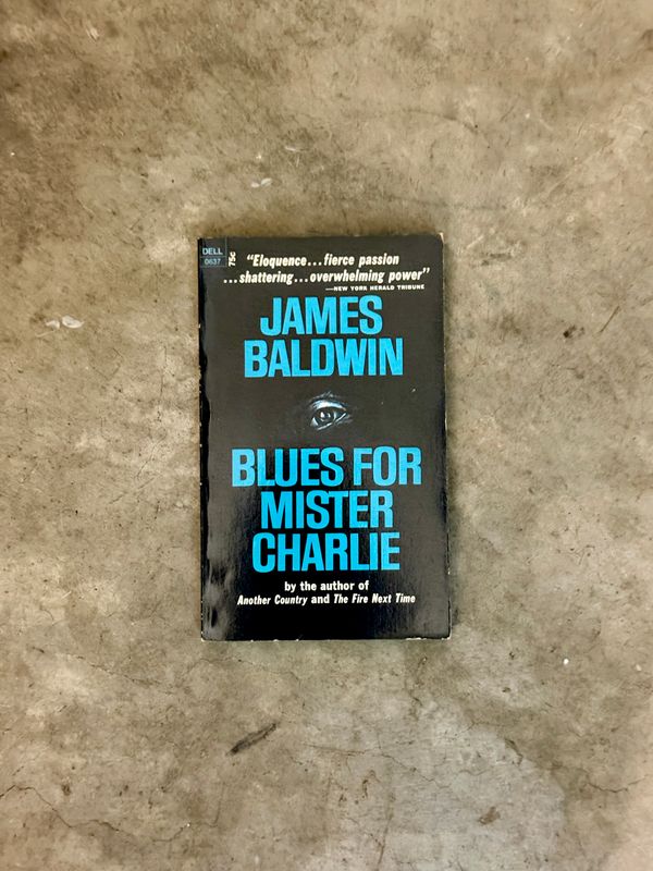 Blues for Mister Charlie by James Baldwin (Dell 0637 Vintage Mass-Market Paperback)