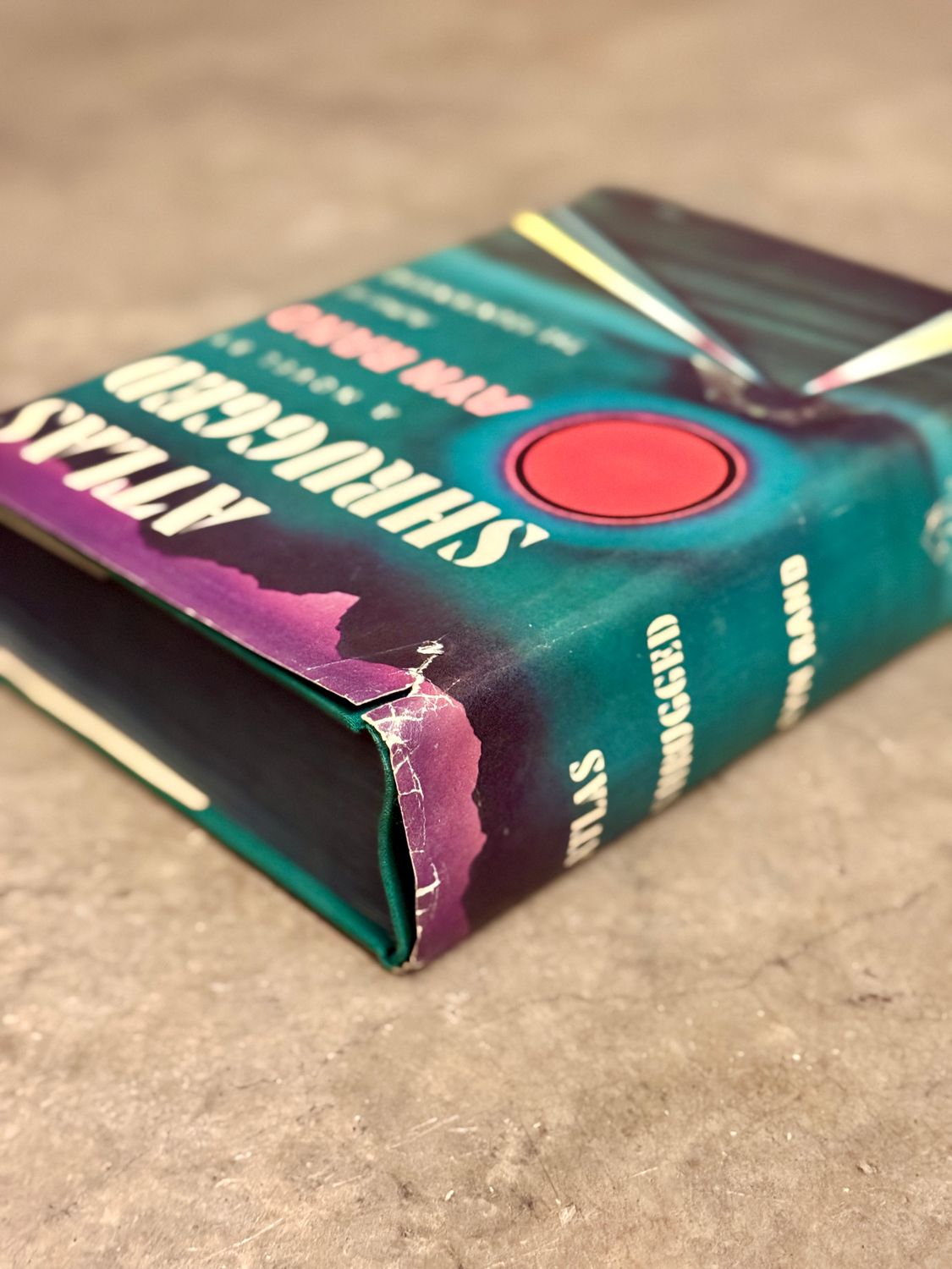 Atlas Shrugged by Ayn Rand (1957 Random House, Second Printing)
