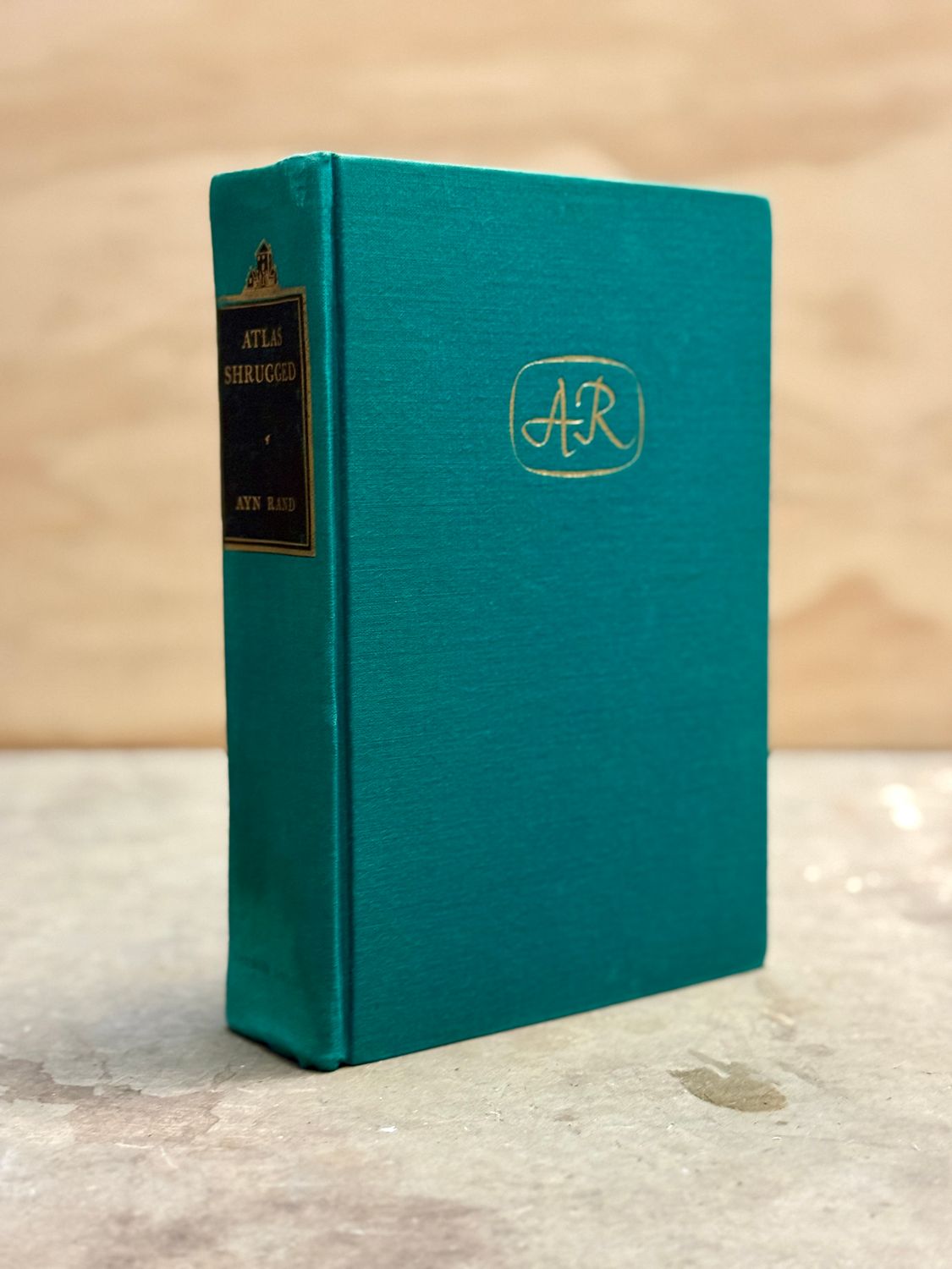 Atlas Shrugged by Ayn Rand (1957 Random House, Second Printing)