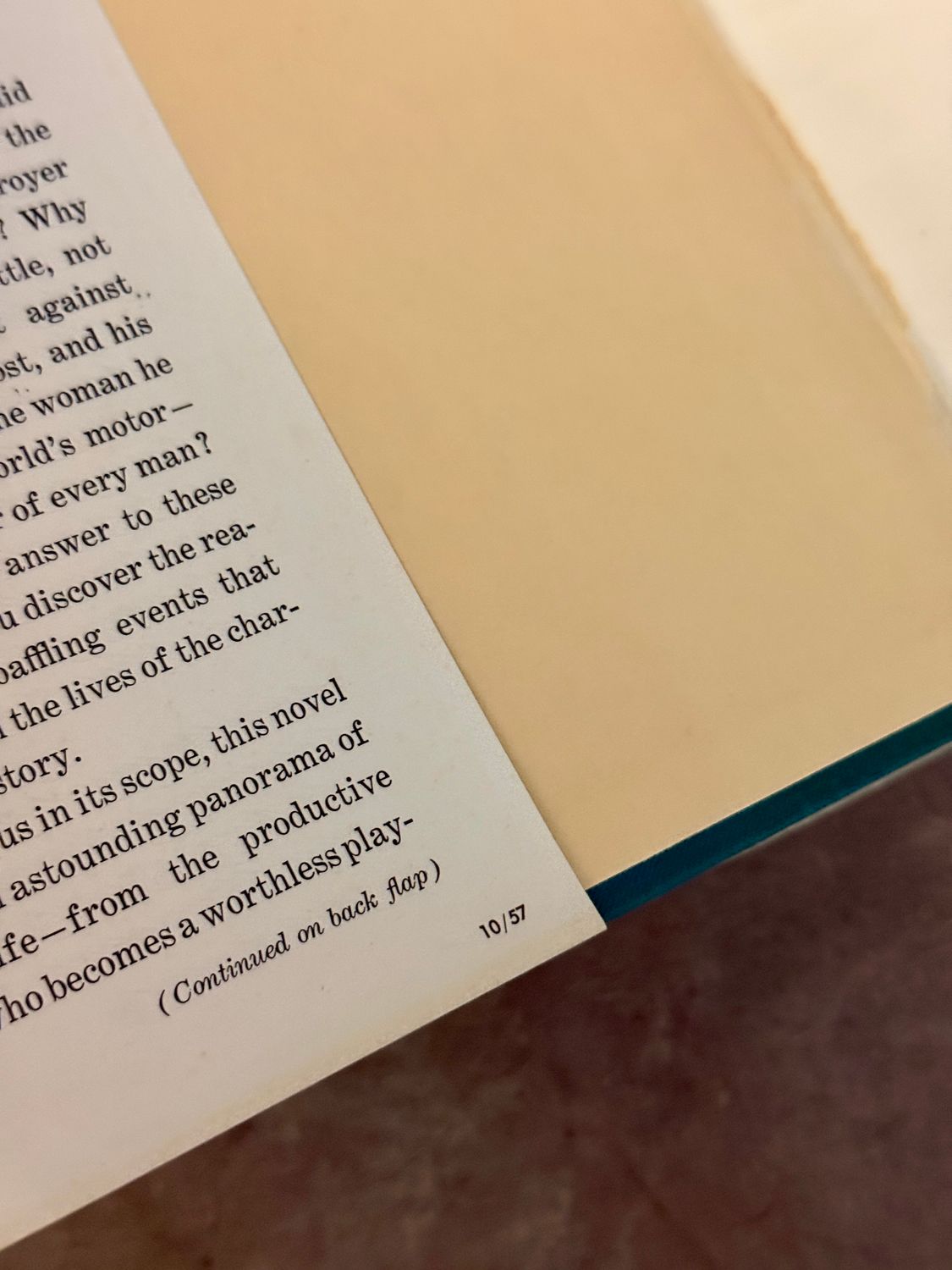 Atlas Shrugged by Ayn Rand (1957 Random House, Second Printing)