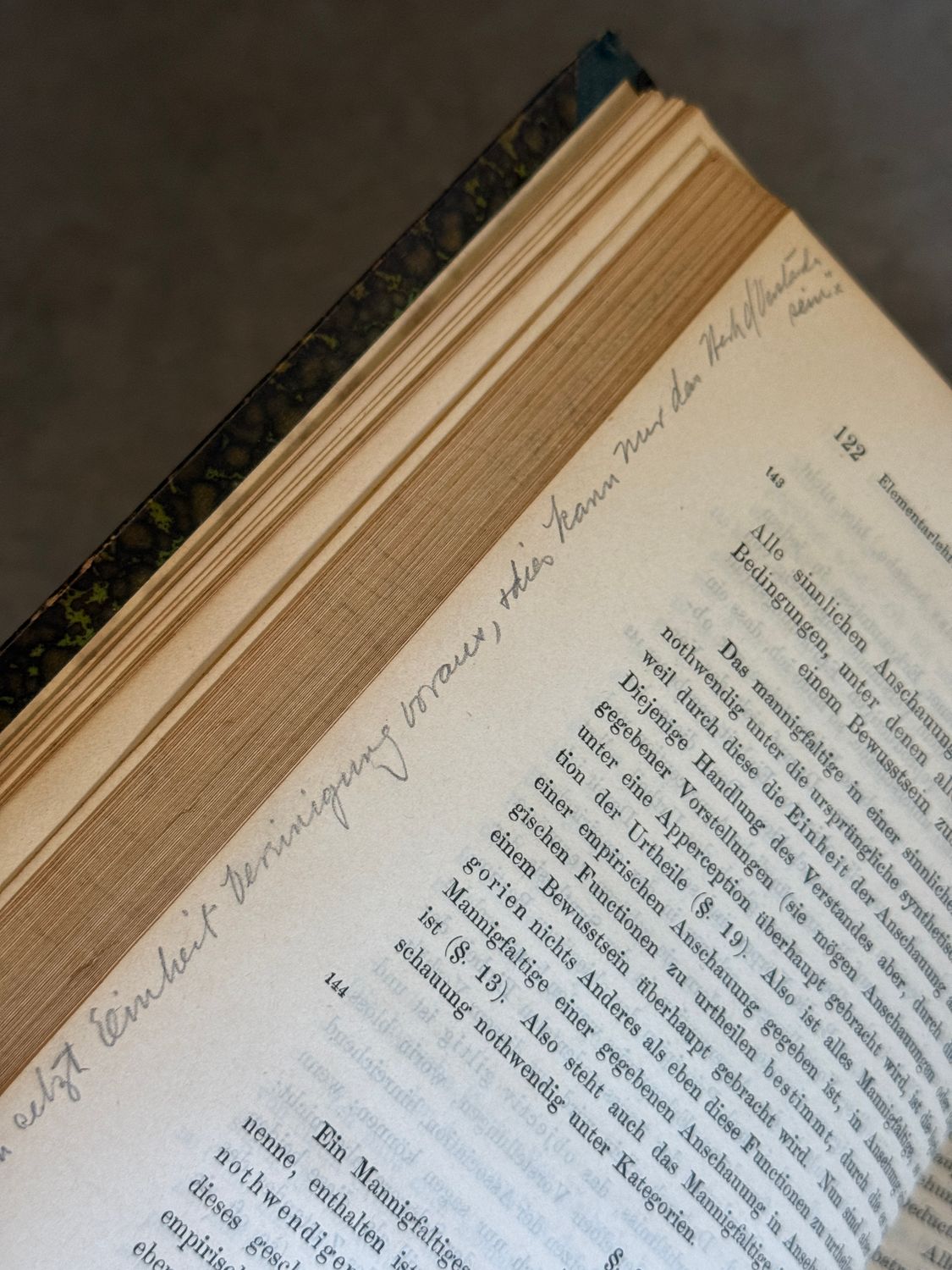 Immanuel Kant’s Kritik der reinen Vernunft (1884 Third Revised Stereotype Edition, Benno Erdmann)
