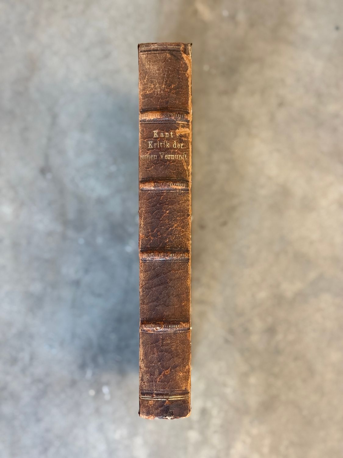 Immanuel Kant’s Kritik der reinen Vernunft (1884 Third Revised Stereotype Edition, Benno Erdmann)