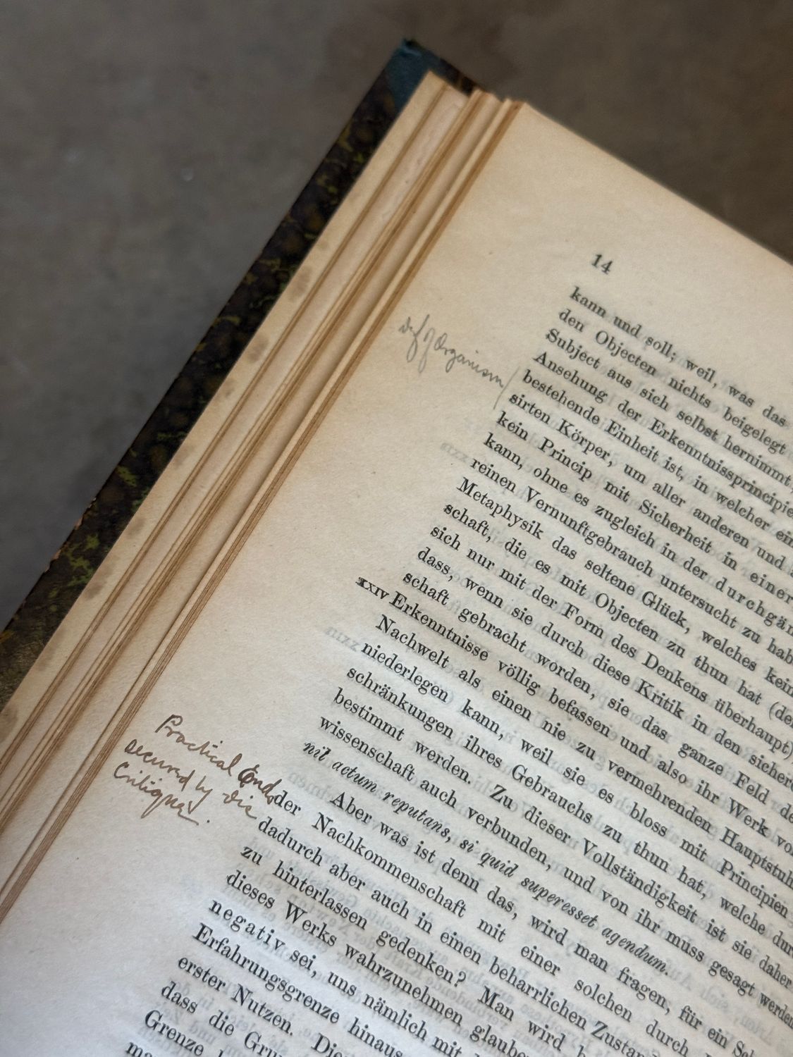 Immanuel Kant’s Kritik der reinen Vernunft (1884 Third Revised Stereotype Edition, Benno Erdmann)