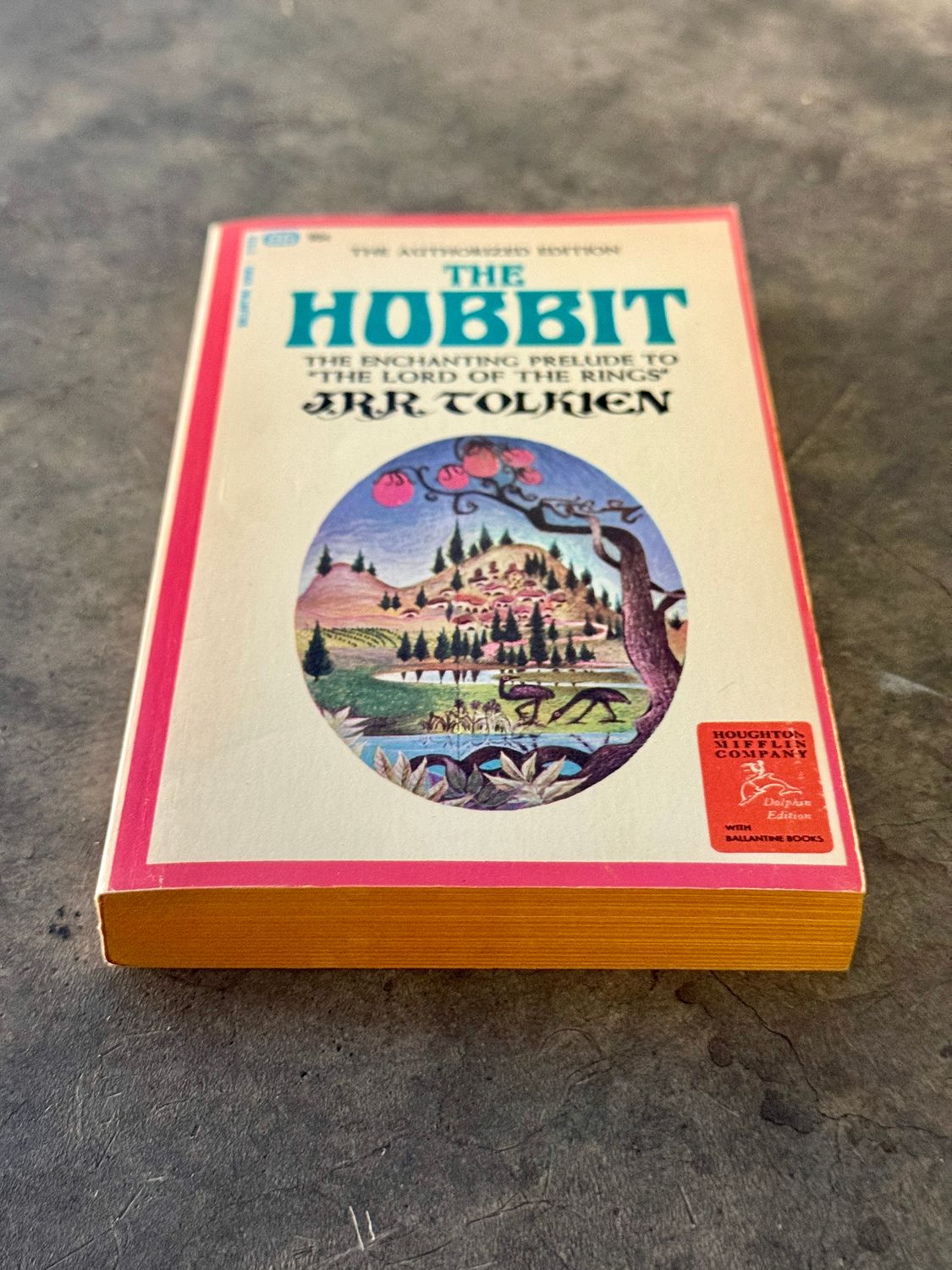 The Hobbit by J.R.R. Tolkien (Ballantine Authorized Edition, 38th Printing, 1972)