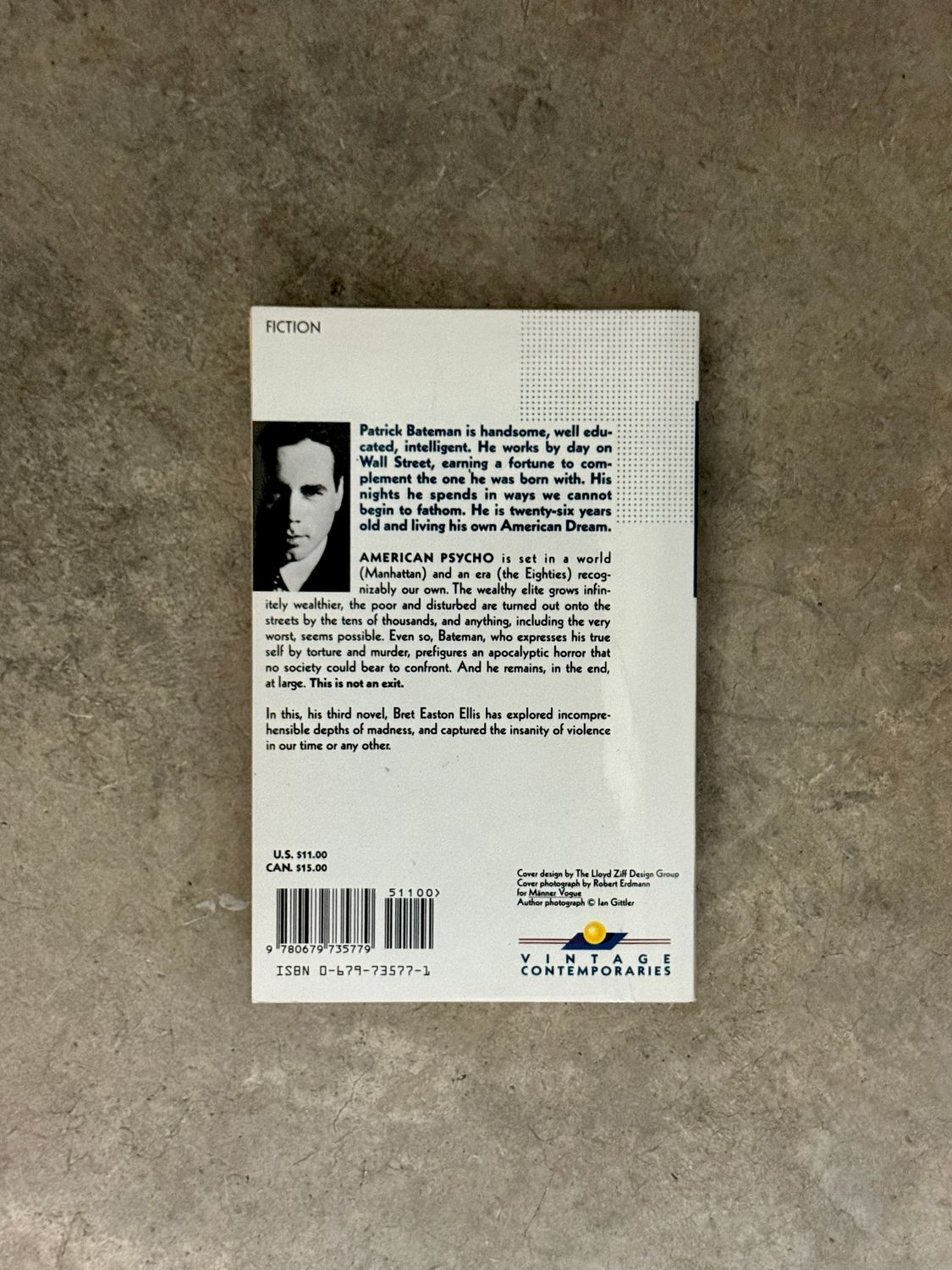 American Psycho by Bret Easton Ellis (First Edition, First Printing, 1991)