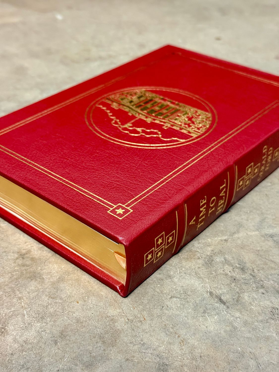A Time to Heal: The Autobiography of Gerald R. Ford (Signed Easton Press Collector’s Edition)