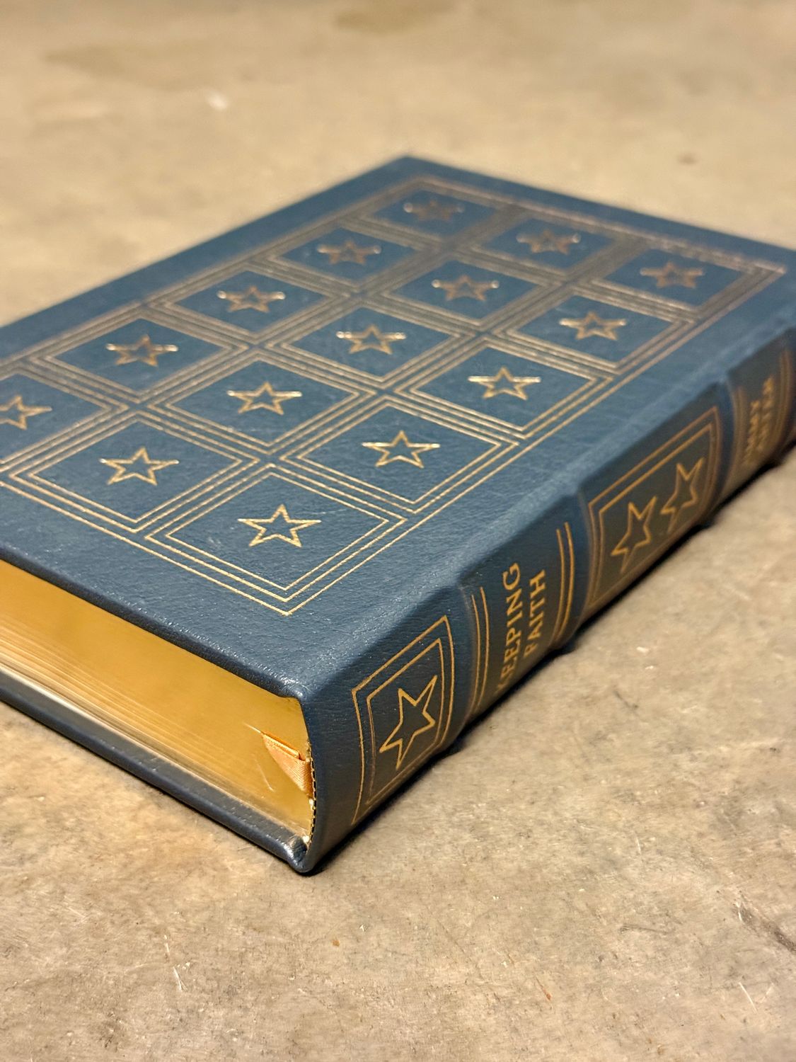 Keeping Faith: Memoirs of a President by Jimmy Carter (Signed Easton Press Collector’s Edition)