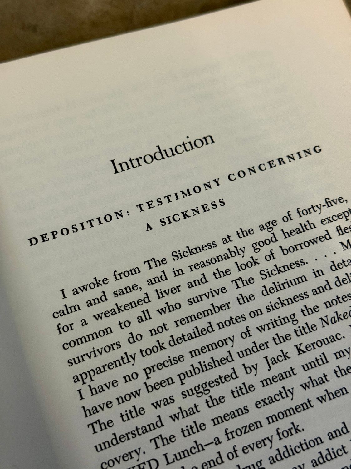 Naked Lunch by William S. Burroughs (1962 Grove Press Sixth Printing)