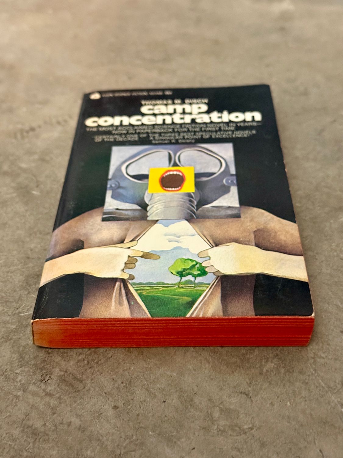 Camp Concentration by Thomas M. Disch (1971 Avon First Paperback Printing)