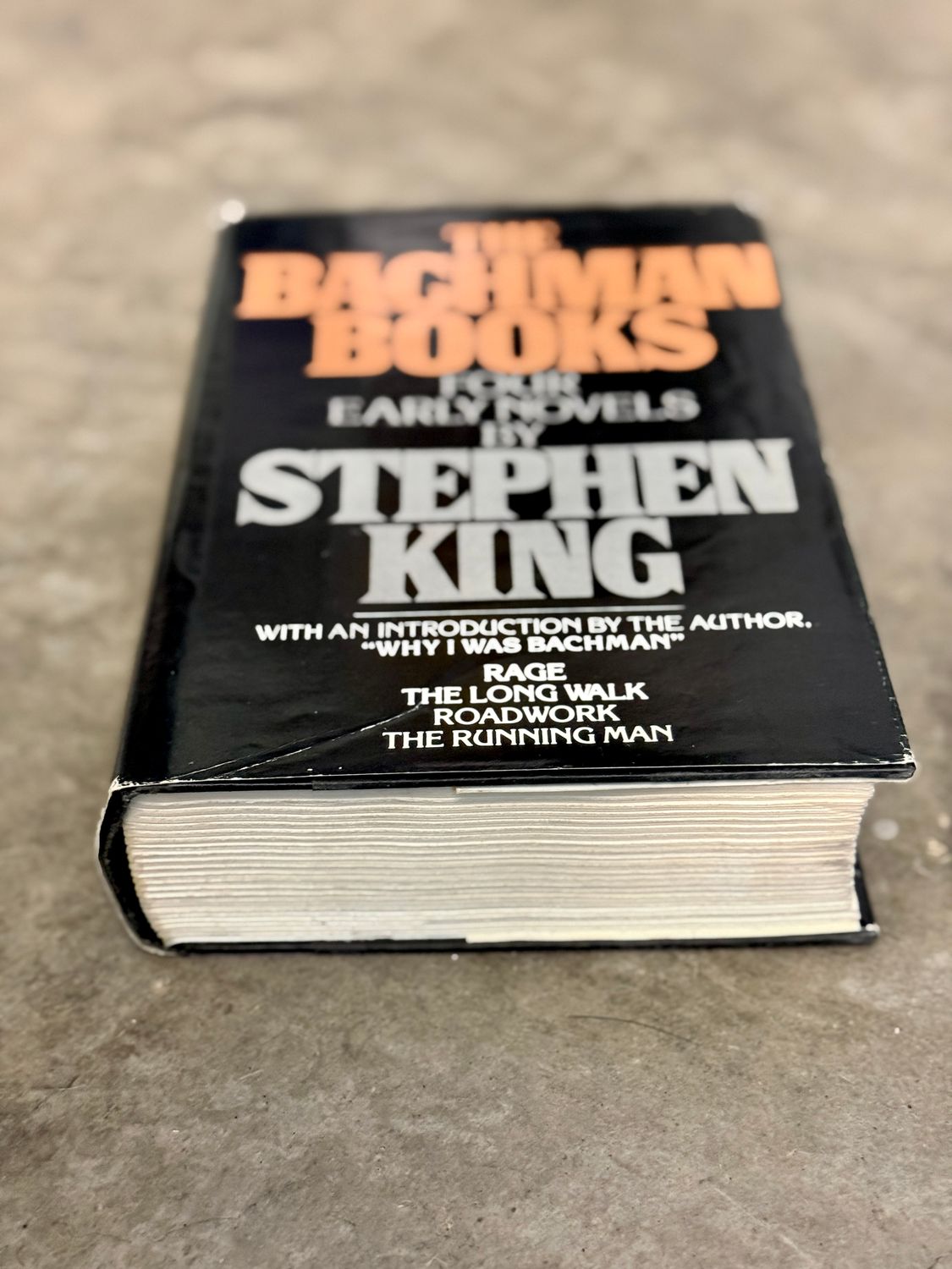 The Bachman Books by Stephen King (1985 Hardcover Book Club Edition)
