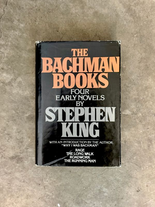 The Bachman Books by Stephen King (1985 Hardcover Book Club Edition)