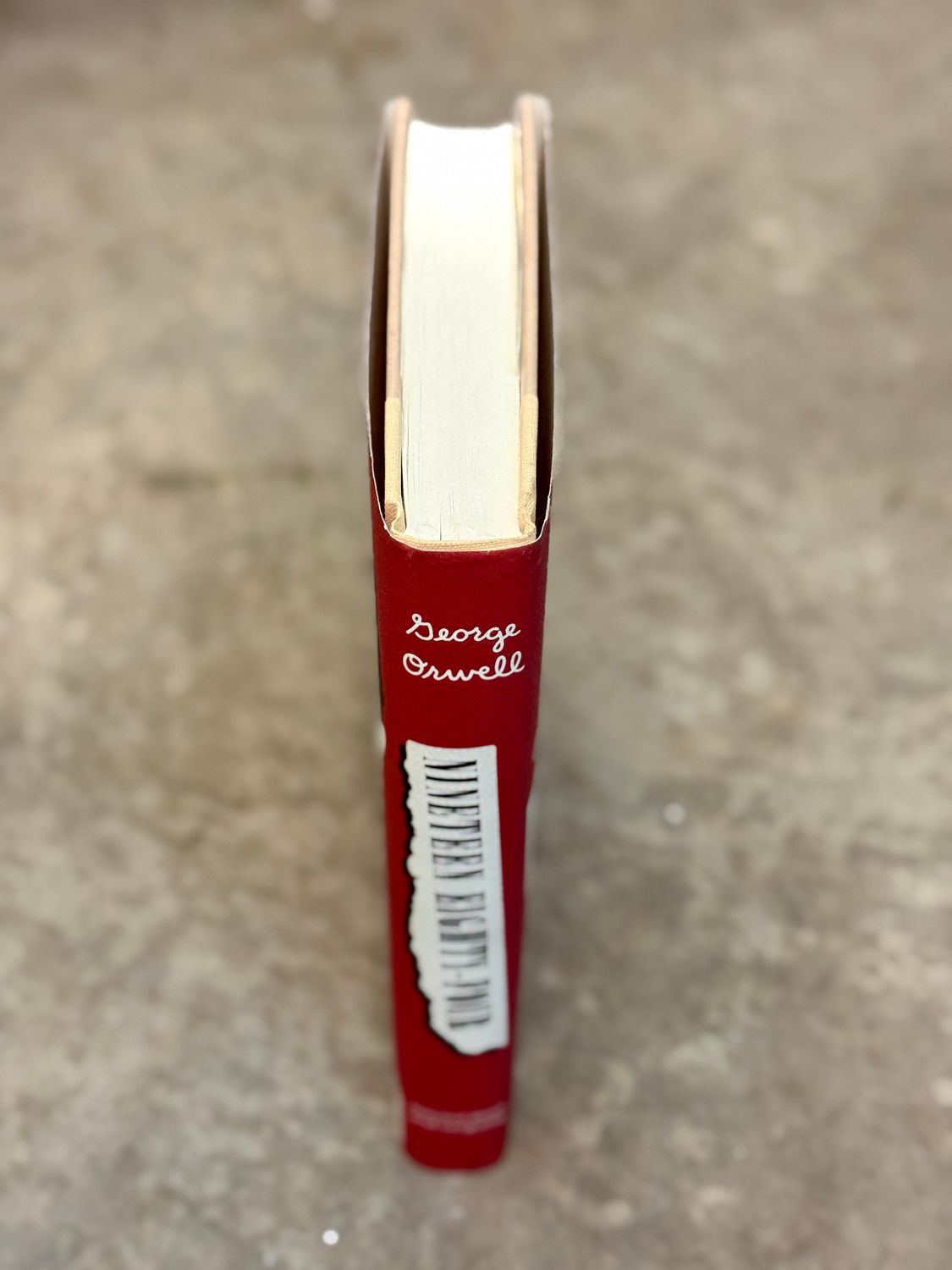 Nineteen Eighty-Four by George Orwell (1949 First American Edition Facsimile Hardcover)
