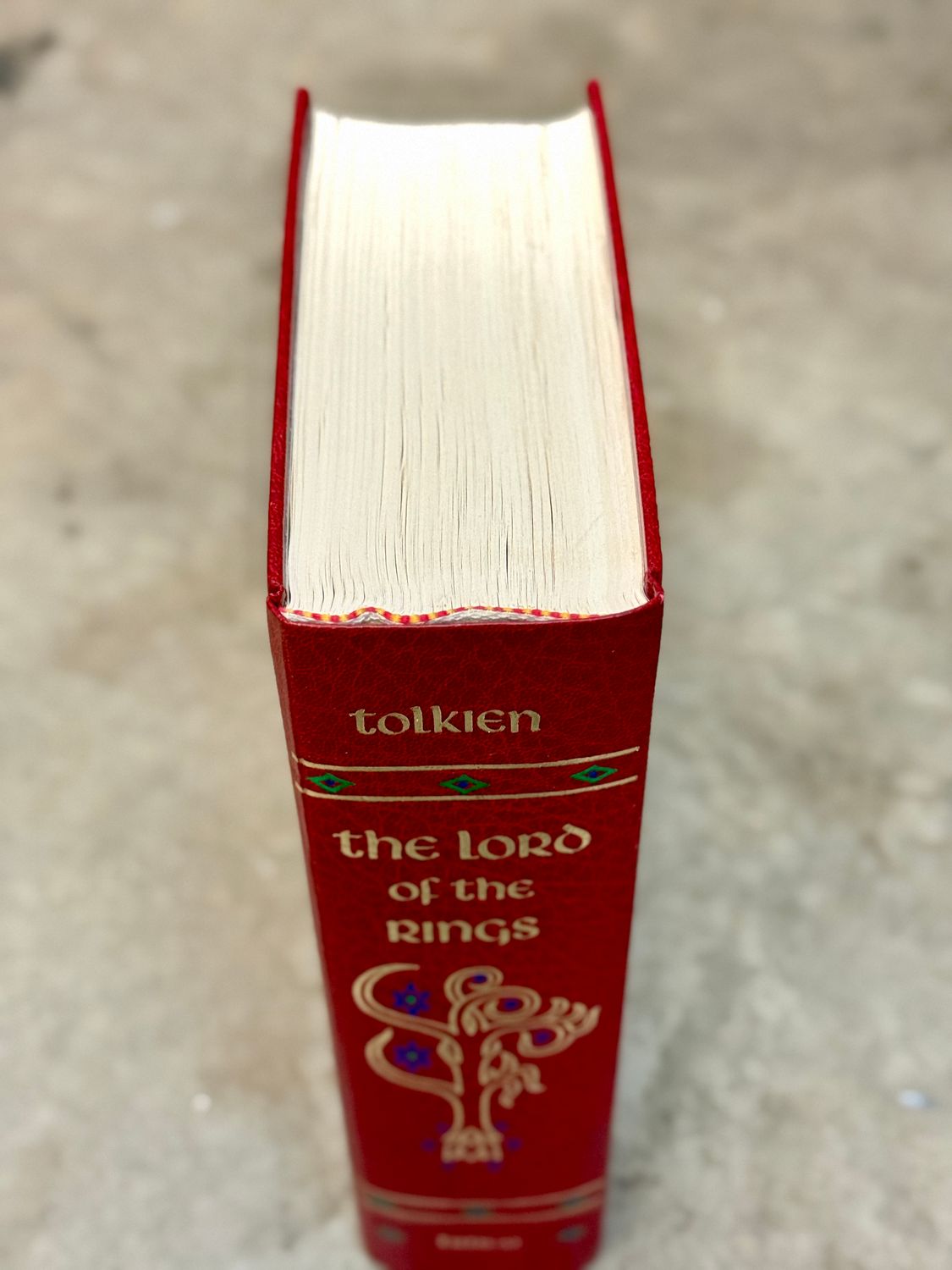 The Lord of the Rings by J.R.R. Tolkien (Houghton Mifflin Collector’s Edition, 4th Printing, 1974)