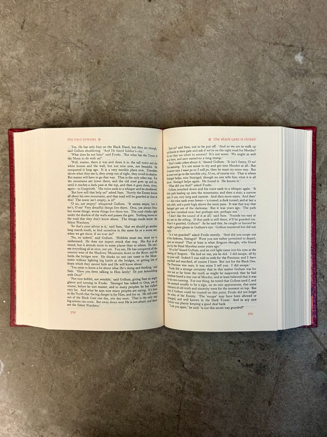 The Lord of the Rings by J.R.R. Tolkien (Houghton Mifflin Collector’s Edition, 4th Printing, 1974)
