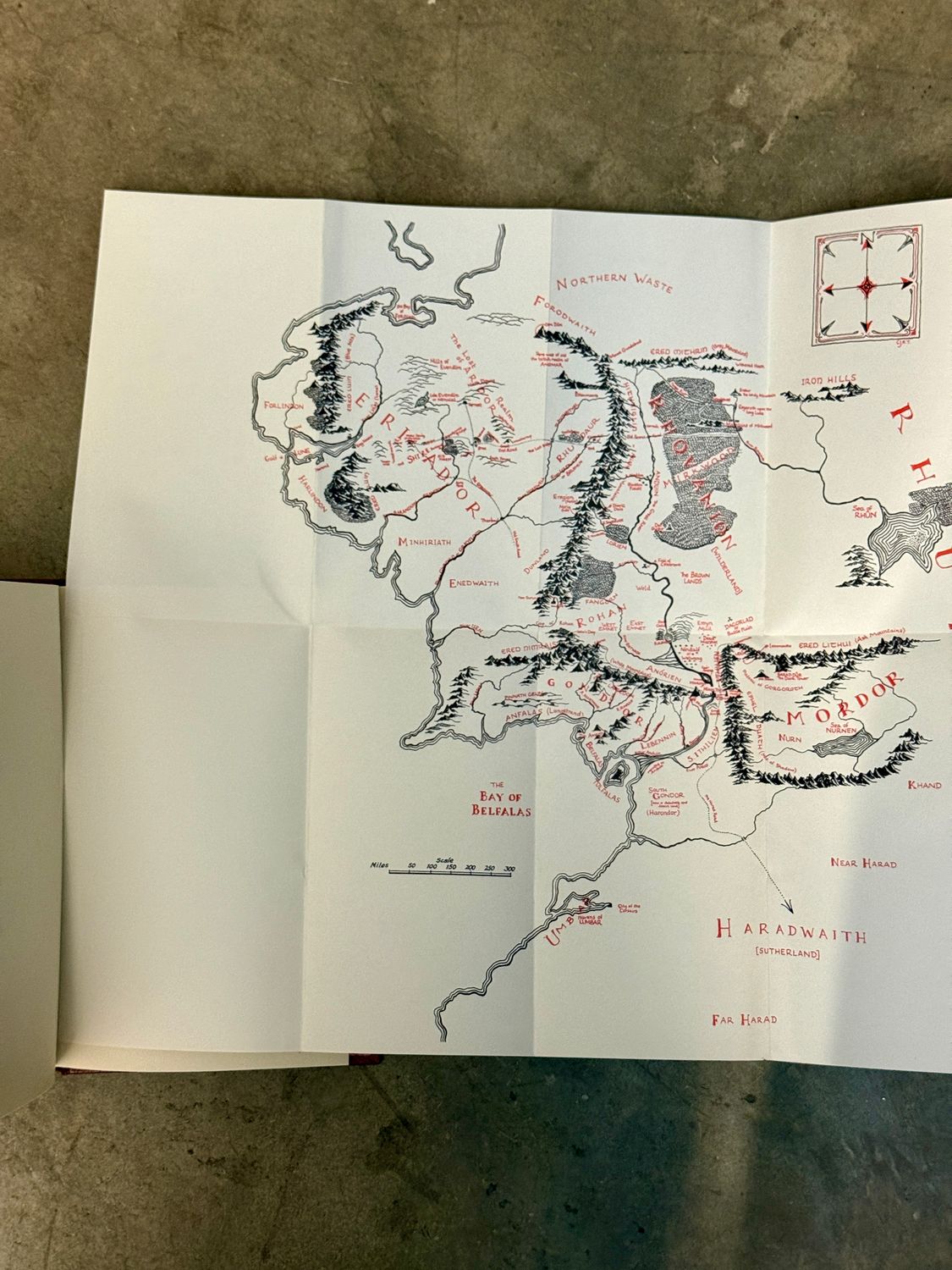 The Lord of the Rings by J.R.R. Tolkien (Houghton Mifflin Collector’s Edition, 4th Printing, 1974)