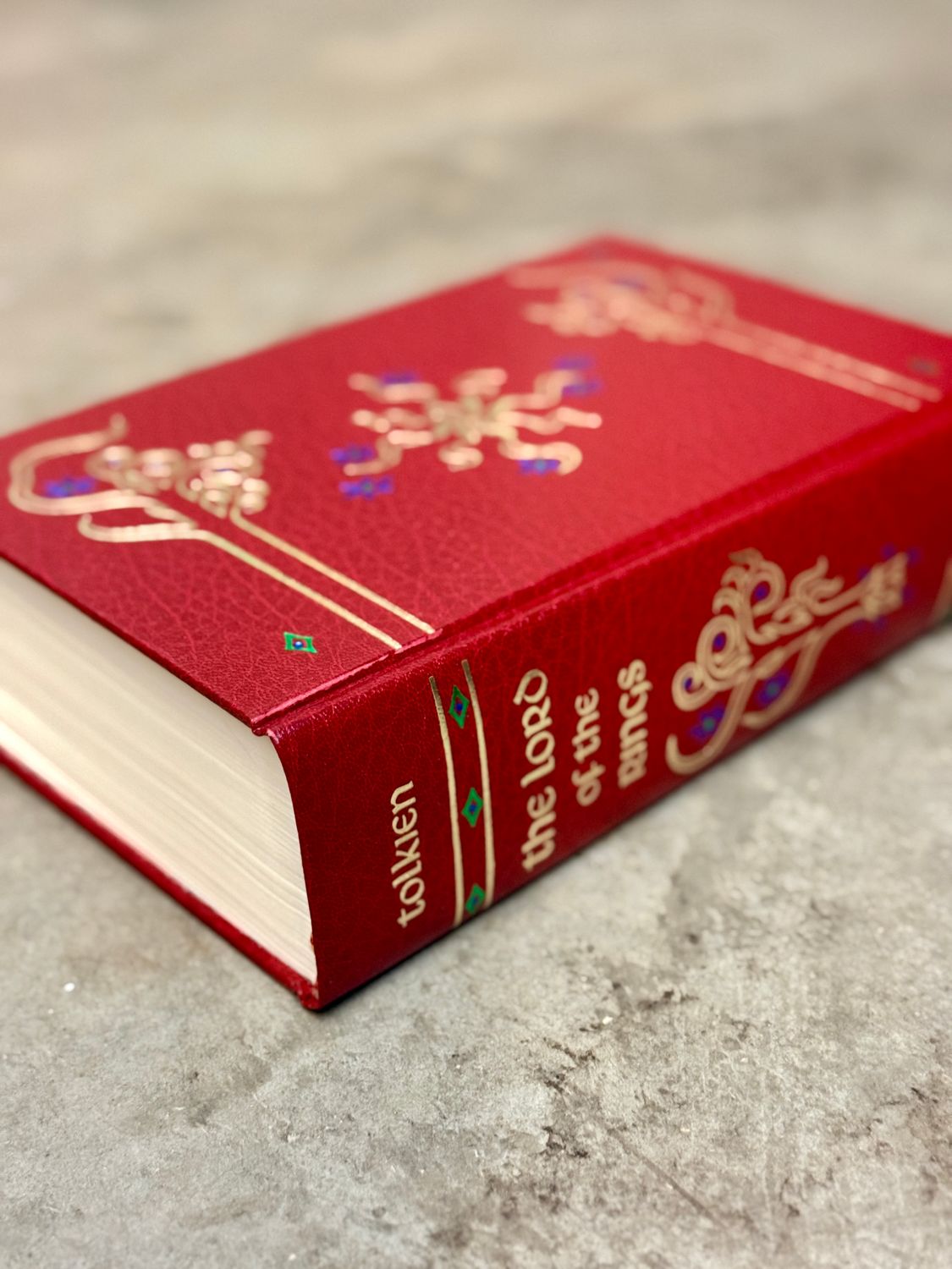 The Lord of the Rings by J.R.R. Tolkien (Houghton Mifflin Collector’s Edition, 4th Printing, 1974)