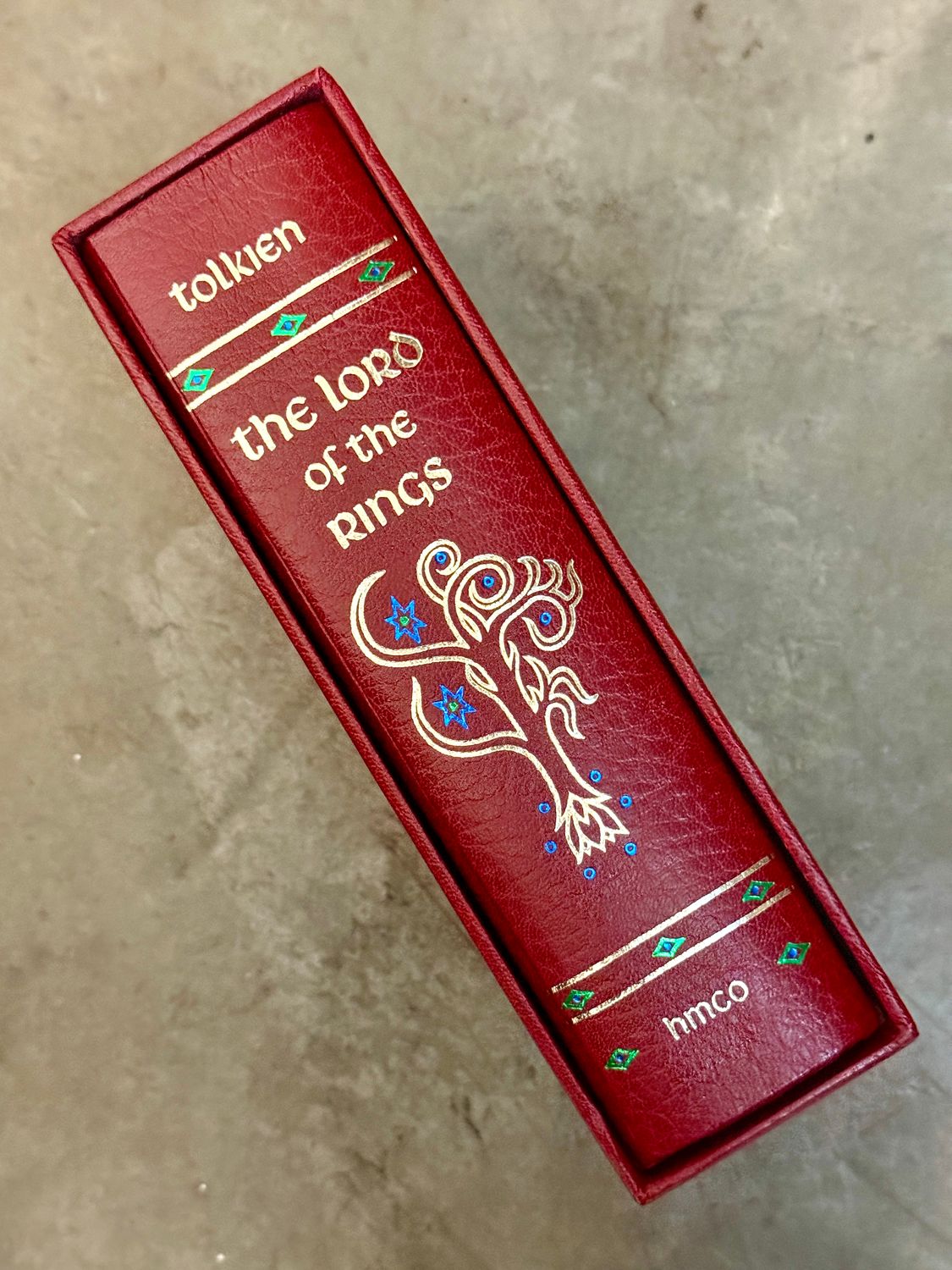 The Lord of the Rings by J.R.R. Tolkien (Houghton Mifflin Collector’s Edition, 4th Printing, 1974)