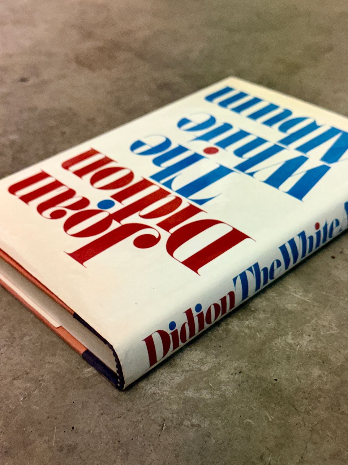 The White Album by Joan Didion (First Edition, First Printing, 1979)