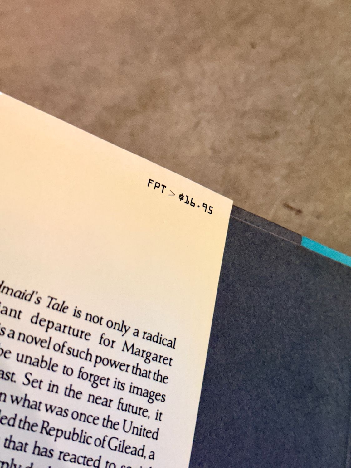 The Handmaid’s Tale by Margaret Atwood( First U.S. Edition, First Printing, 1986)