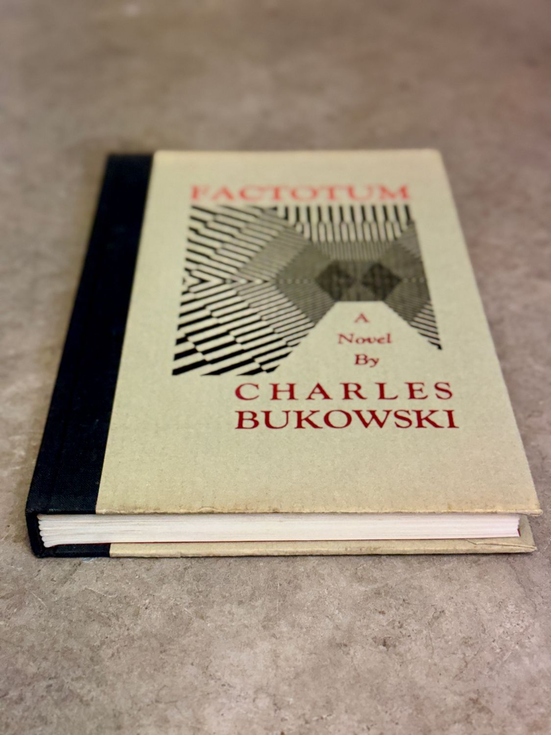 Factotum by Charles Bukowski (Black Sparrow Press, 16th Printing, Hardcover)