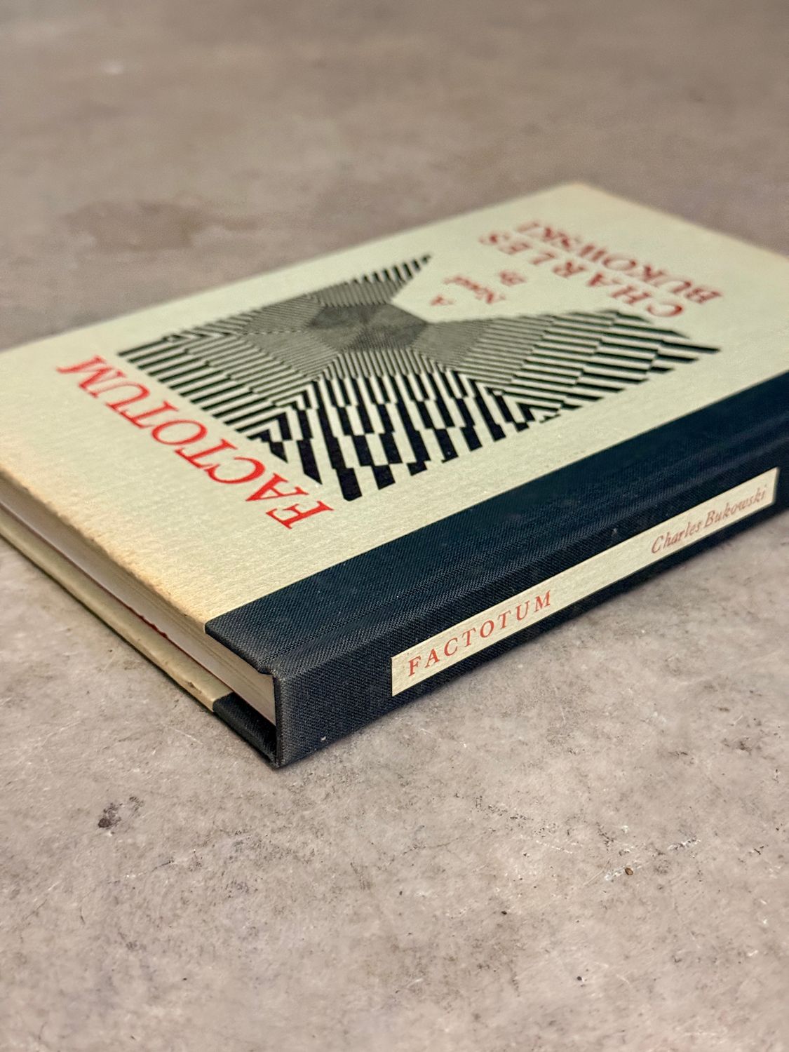 Factotum by Charles Bukowski (Black Sparrow Press, 16th Printing, Hardcover)