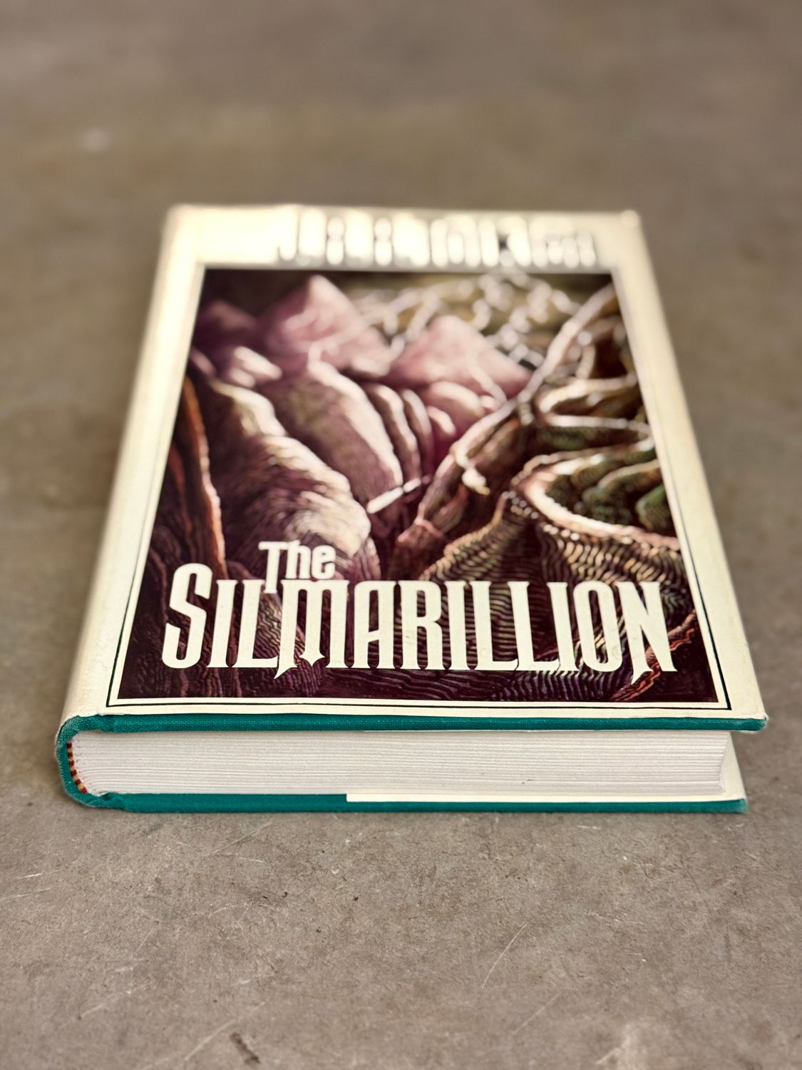 The Silmarillion by J.R.R. Tolkien (First American Edition, First Printing, Houghton Mifflin, 1977)
