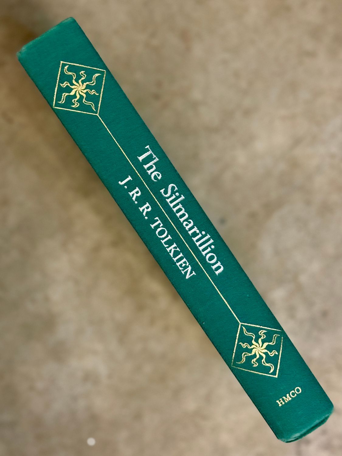 The Silmarillion by J.R.R. Tolkien (First American Edition, First Printing, Houghton Mifflin, 1977)