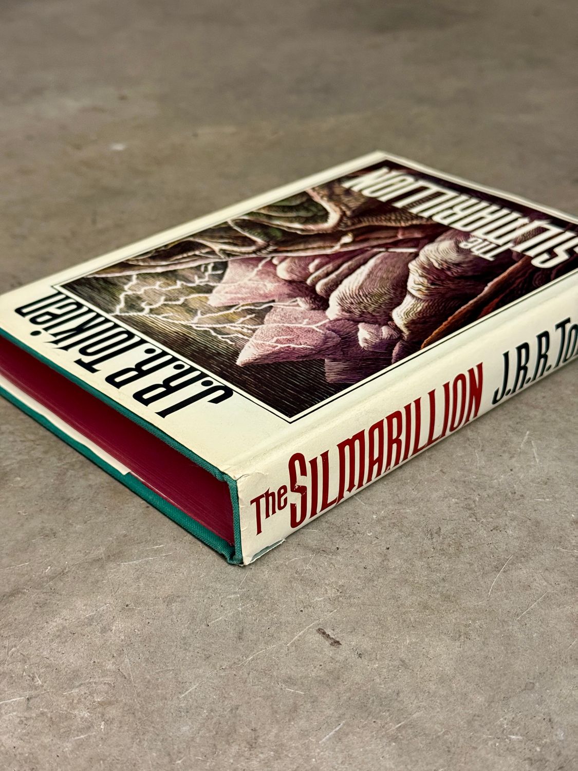 The Silmarillion by J.R.R. Tolkien (First American Edition, First Printing, Houghton Mifflin, 1977)