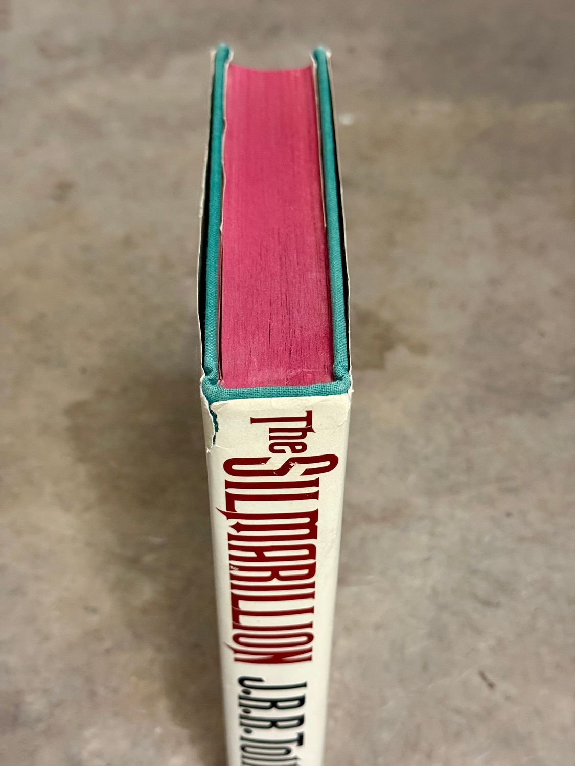 The Silmarillion by J.R.R. Tolkien (First American Edition, First Printing, Houghton Mifflin, 1977)