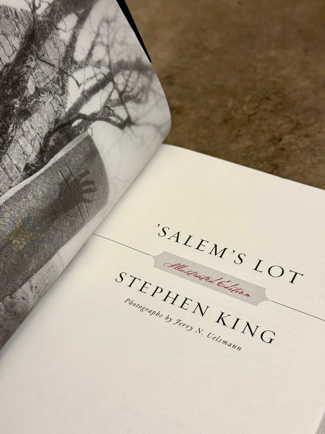 ’Salem’s Lot: Illustrated Edition by Stephen King (First Edition, First Printing)