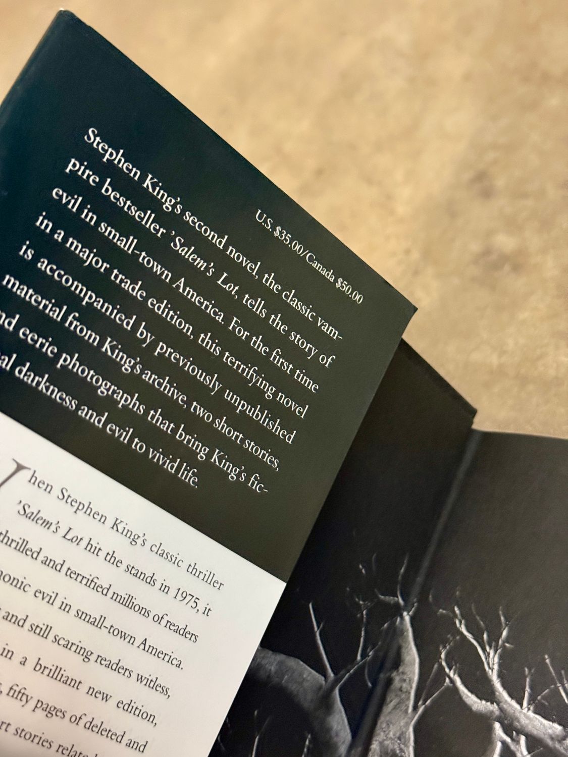 ’Salem’s Lot: Illustrated Edition by Stephen King (First Edition, First Printing)