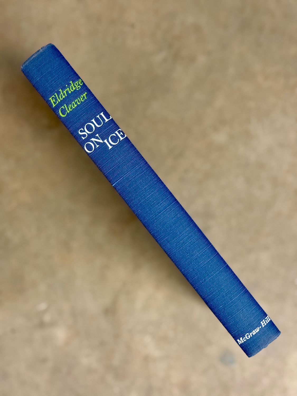 Soul on Ice by Eldridge Cleaver (1968 Ramparts/McGraw-Hill Hardcover)