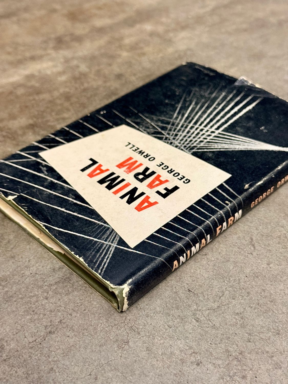 Animal Farm by George Orwell (1946 Harcourt, Brace Hardcover, Early Printing)