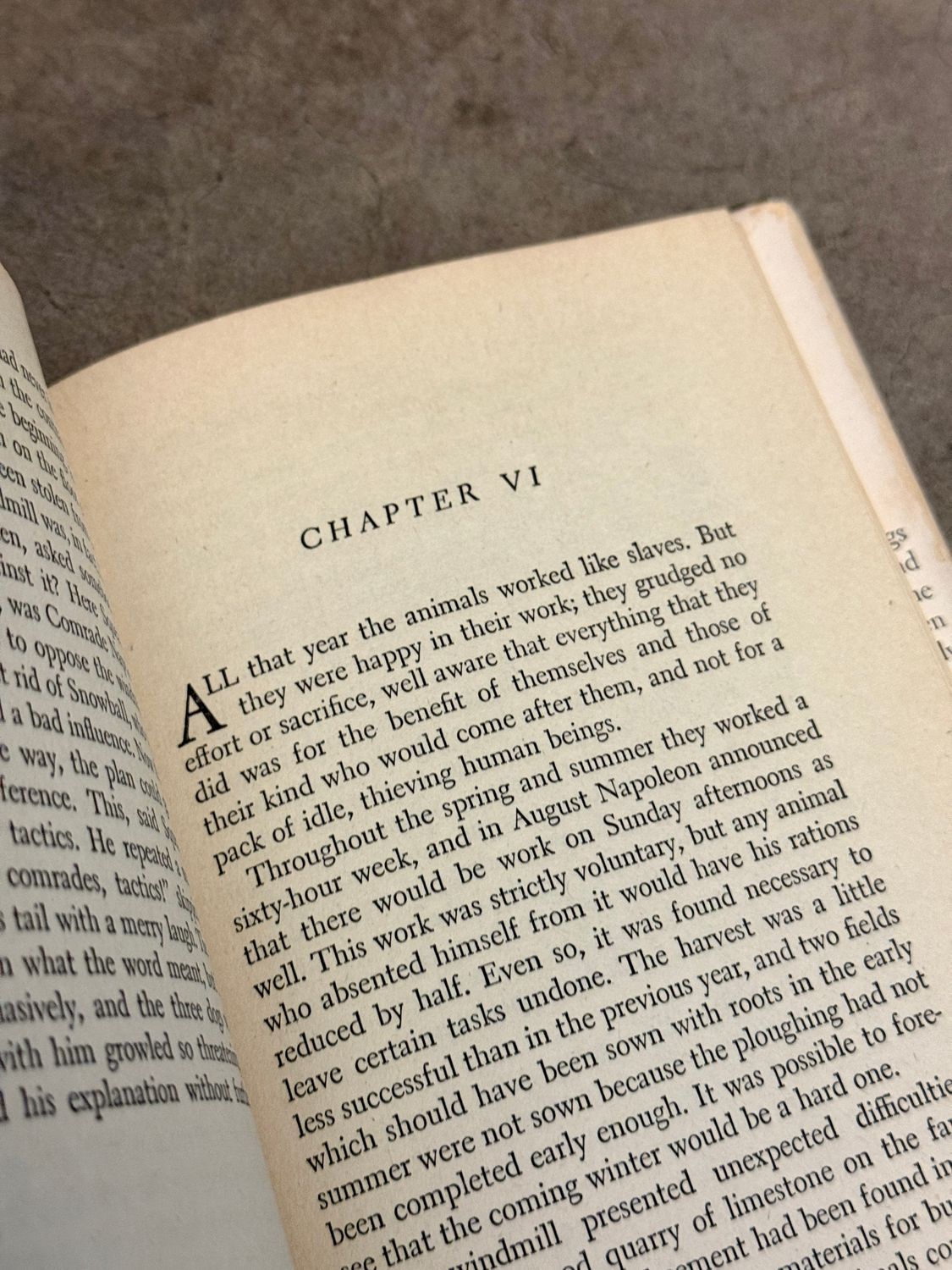 Animal Farm by George Orwell (1946 Harcourt, Brace Hardcover, Early Printing)