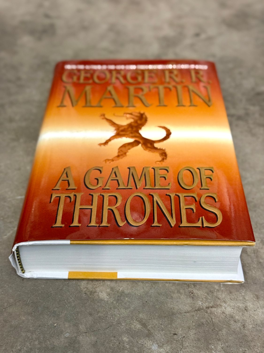 A Game of Thrones by George R. R. Martin (1996 Bantam Hardcover, 6th Printing)