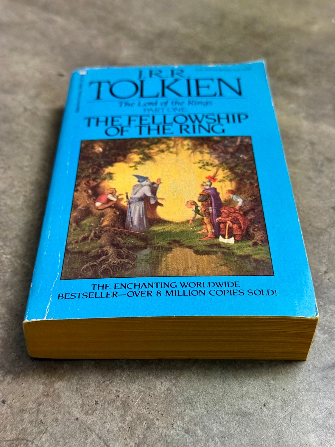 The Hobbit &amp; The Lord of the Rings by J.R.R. Tolkien (1983–1984 Ballantine Special Silver Jubilee Edition, Four-Volume Paperback Set)