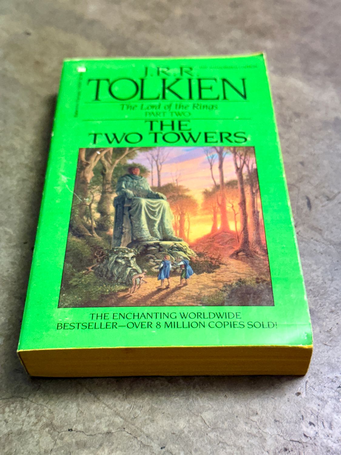 The Hobbit &amp; The Lord of the Rings by J.R.R. Tolkien (1983–1984 Ballantine Special Silver Jubilee Edition, Four-Volume Paperback Set)