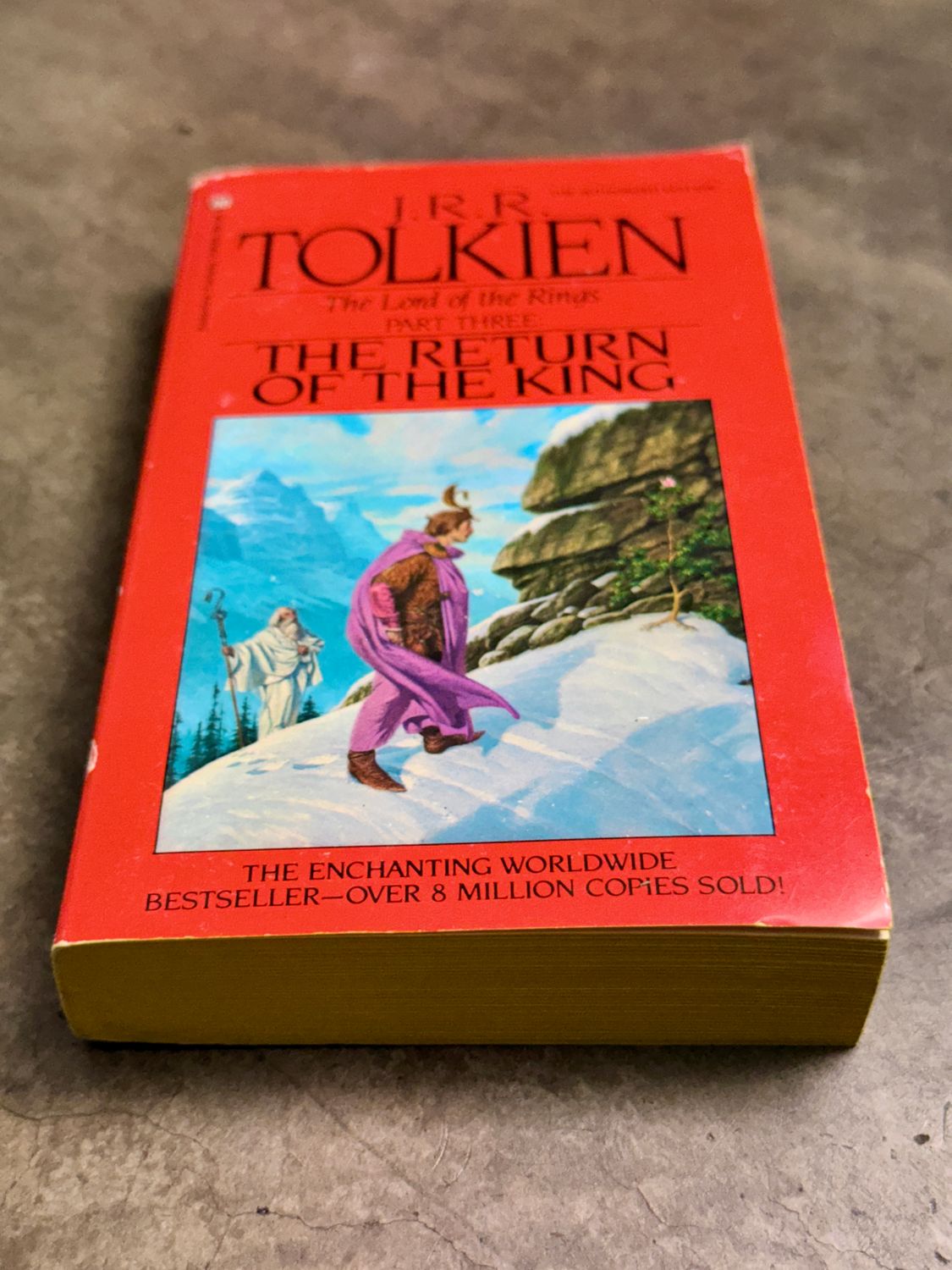 The Hobbit &amp; The Lord of the Rings by J.R.R. Tolkien (1983–1984 Ballantine Special Silver Jubilee Edition, Four-Volume Paperback Set)