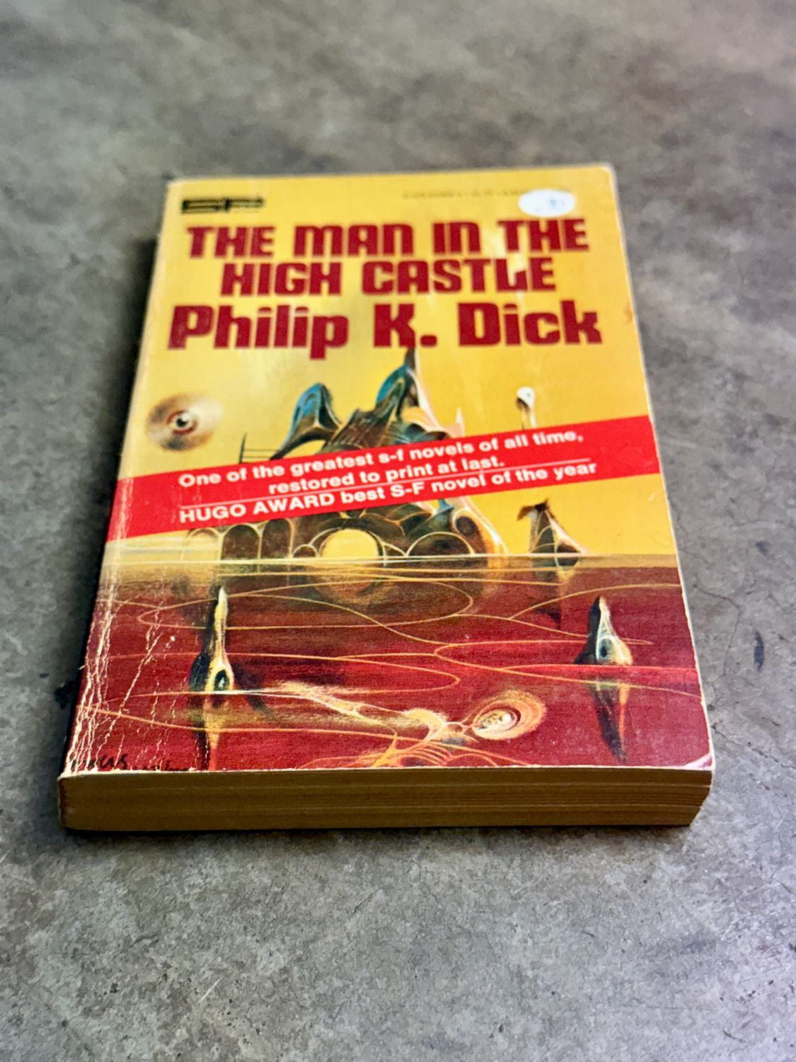 The Man in the High Castle by Philip K. Dick (1974 Berkley Medallion Paperback, 6th Printing)