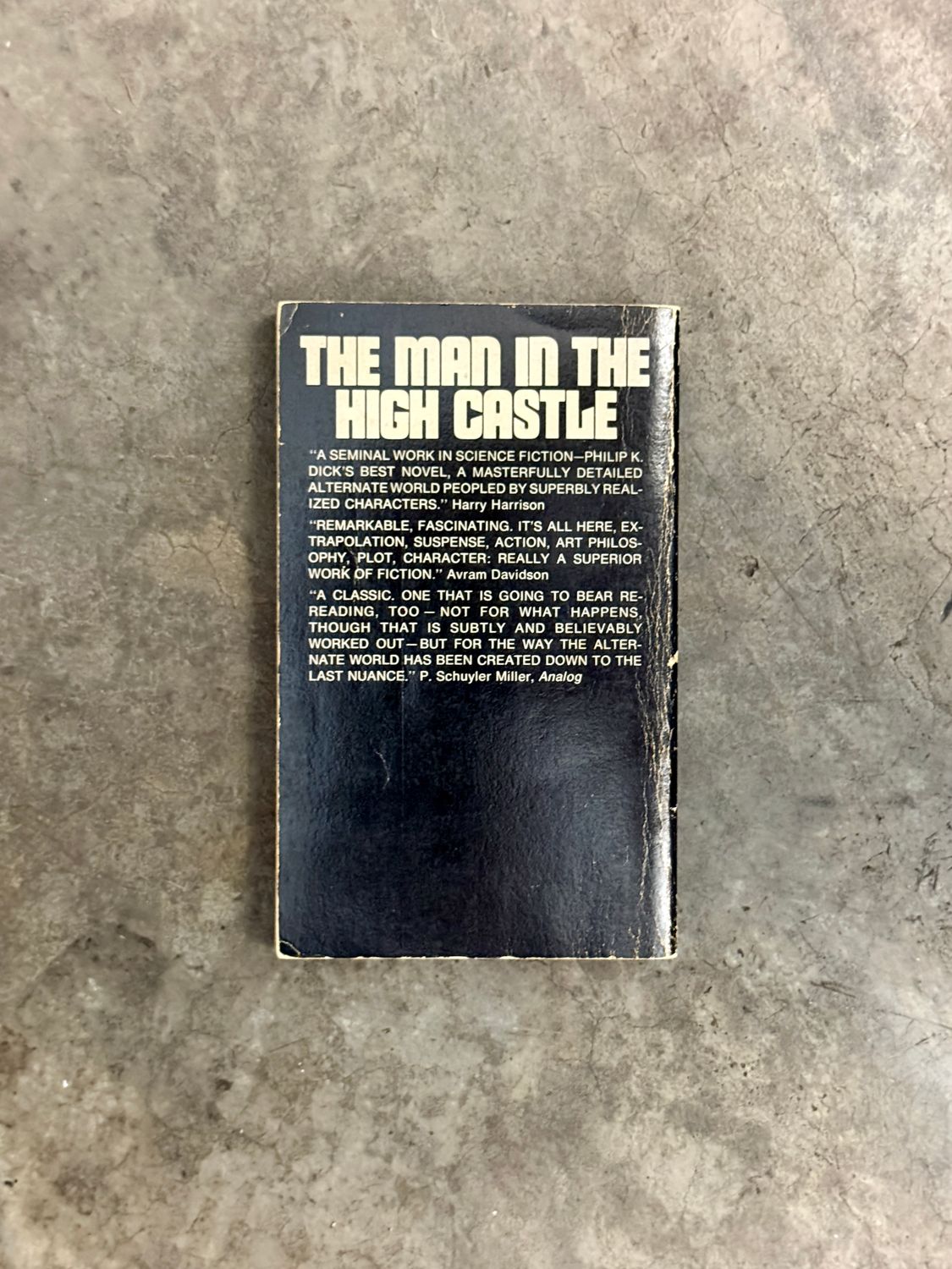 The Man in the High Castle by Philip K. Dick (1974 Berkley Medallion Paperback, 6th Printing)