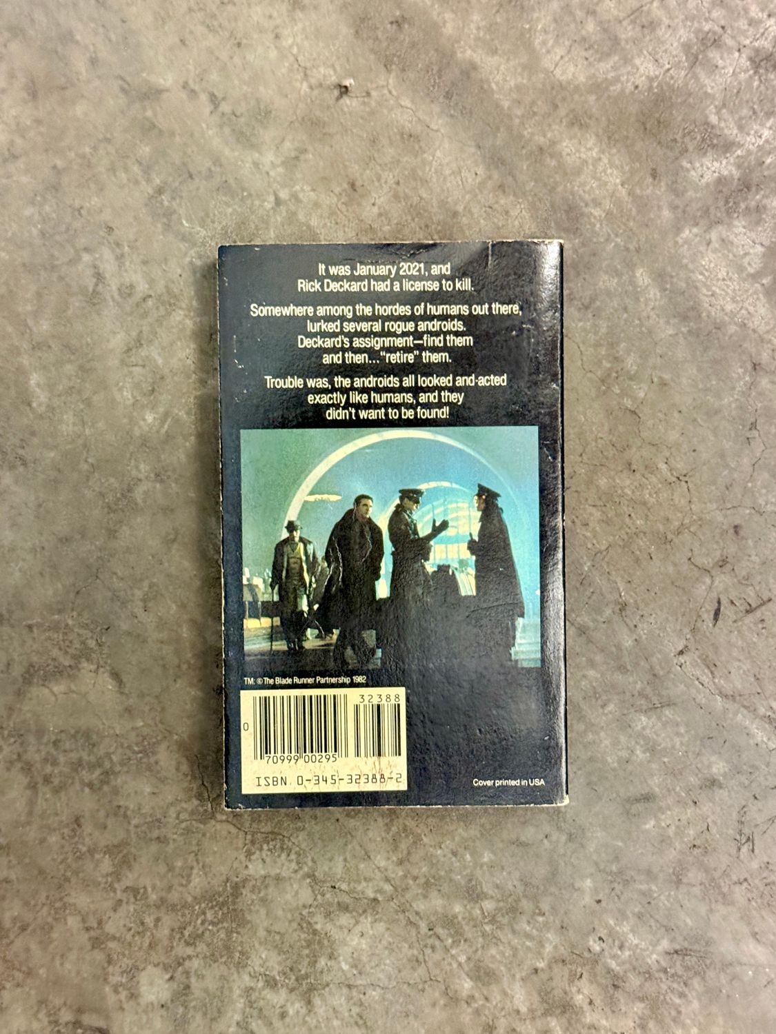 Blade Runner (Do Androids Dream of Electric Sheep?) by Philip K. Dick (1984 Ballantine Books Movie Tie-In Paperback, 7th Printing)