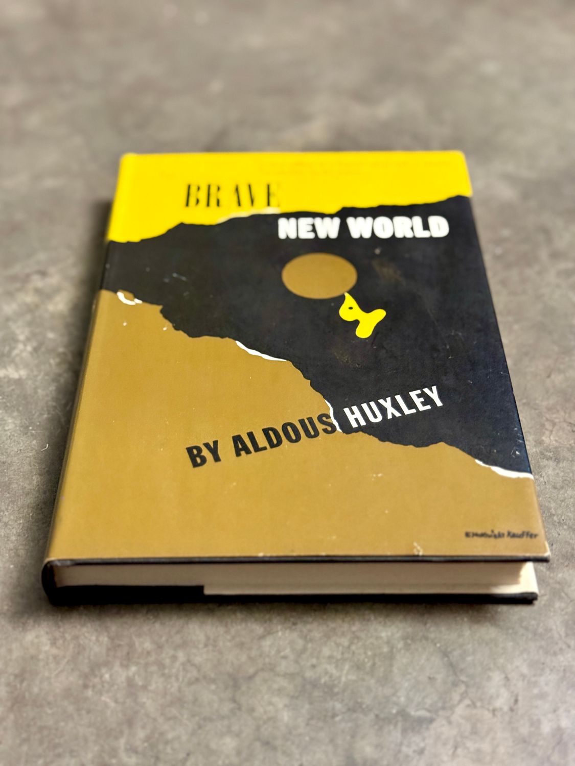 Brave New World by Aldous Huxley (c. 1960s Harper &amp; Row Hardcover, Book Club Edition)