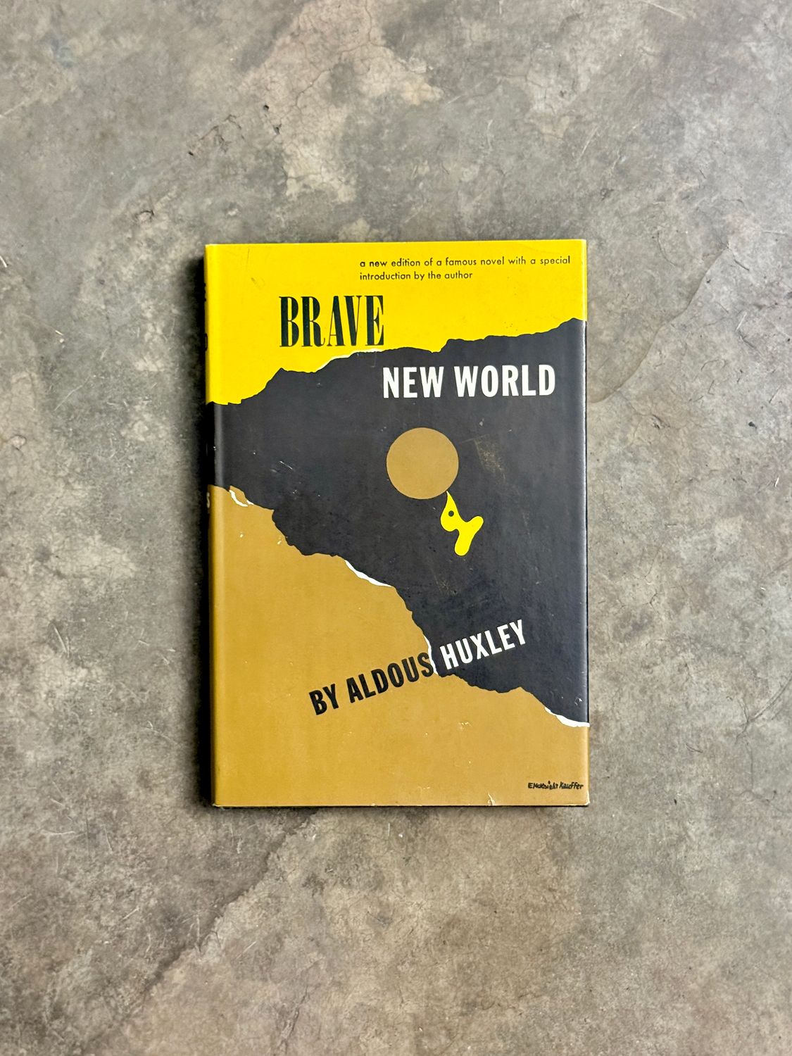 Brave New World by Aldous Huxley (c. 1960s Harper &amp; Row Hardcover, Book Club Edition)