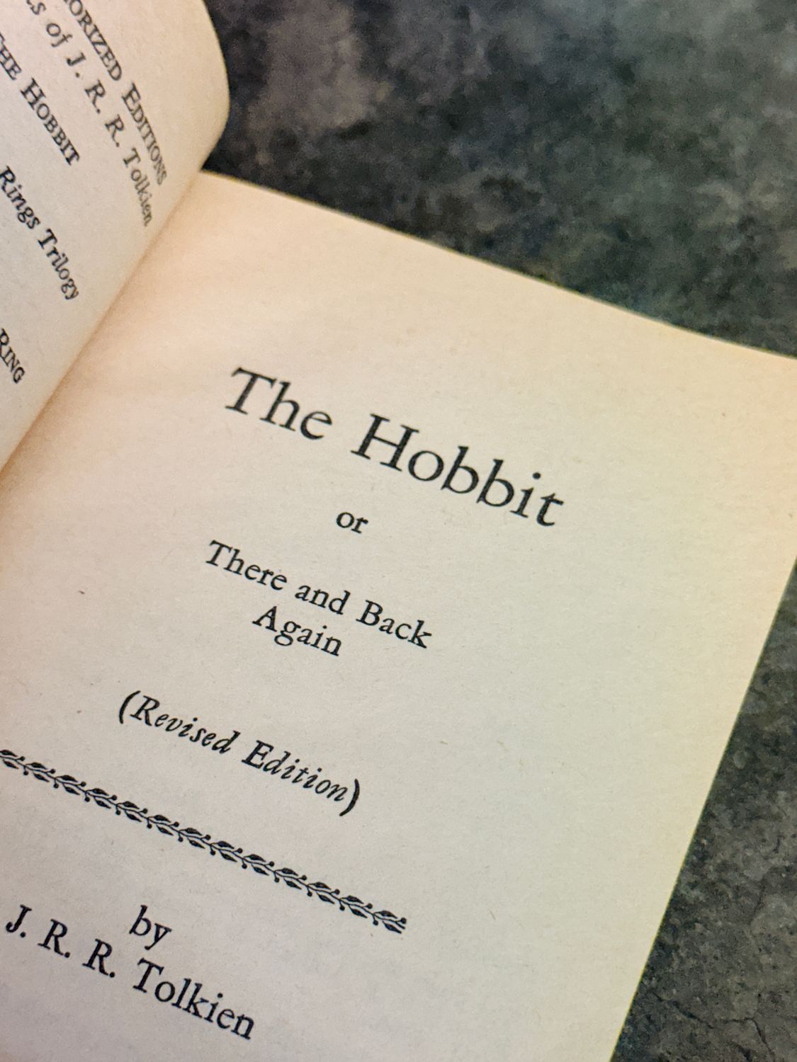 The Hobbit by J.R.R. Tolkien (1978 Ballantine Revised Edition Paperback, 71st Printing)