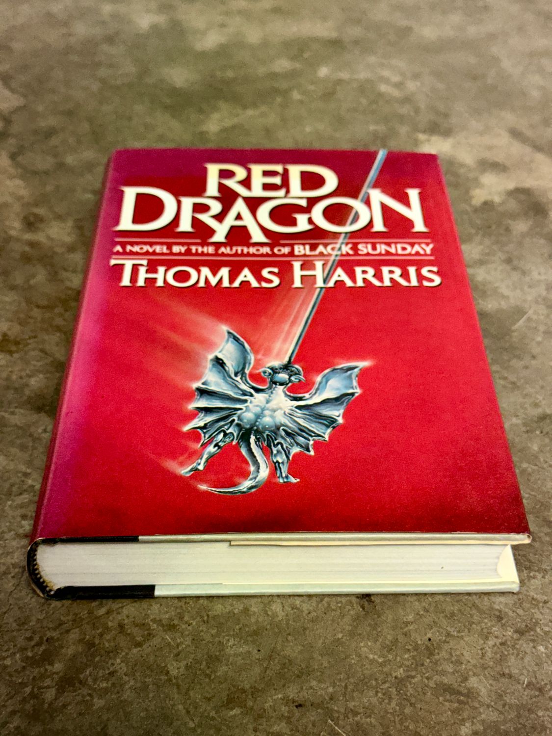 Red Dragon by Thomas Harris (1981 G.P. Putnam's Sons First Edition Hardcover)