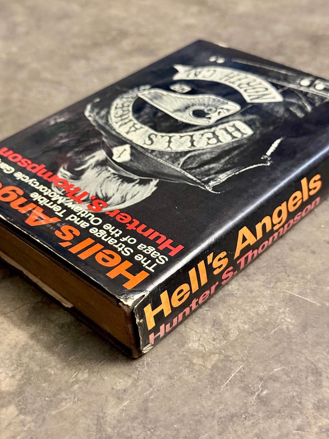 Hell’s Angels by Hunter S. Thompson (1967 Random House Hardcover, Third Printing)