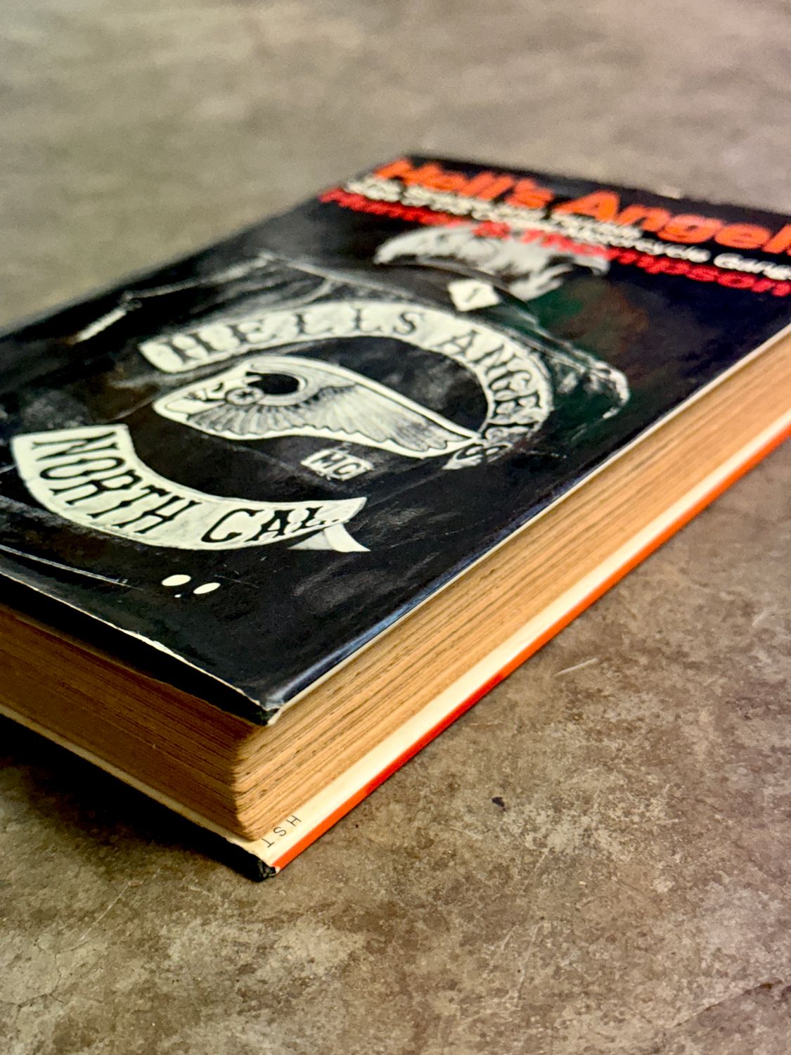 Hell’s Angels by Hunter S. Thompson (1967 Random House Hardcover, Third Printing)