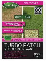 Brunnings Turbo Patch for Lawns 800g