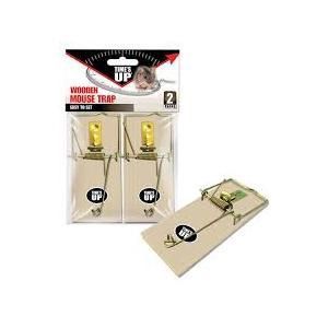 Times Up Wooden Mouse Trap 2 pack