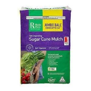 Rocky Point Jumbo Sugar Cane Mulch Bale